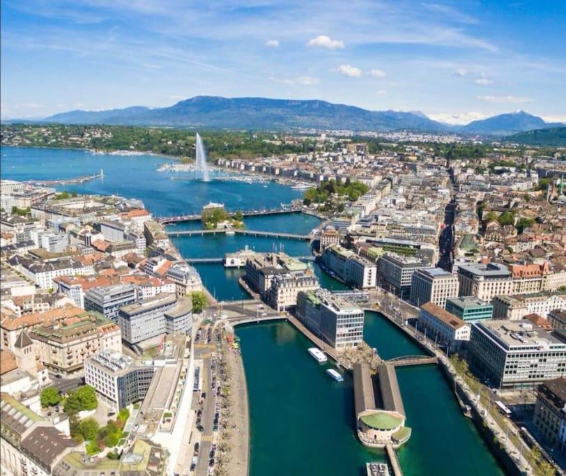 Green Cocon - Gare Annemasse A 3Min-Geneve Acces Direct Bagian luar foto
